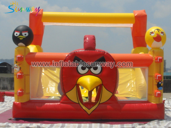  Inflatable angry bird play land